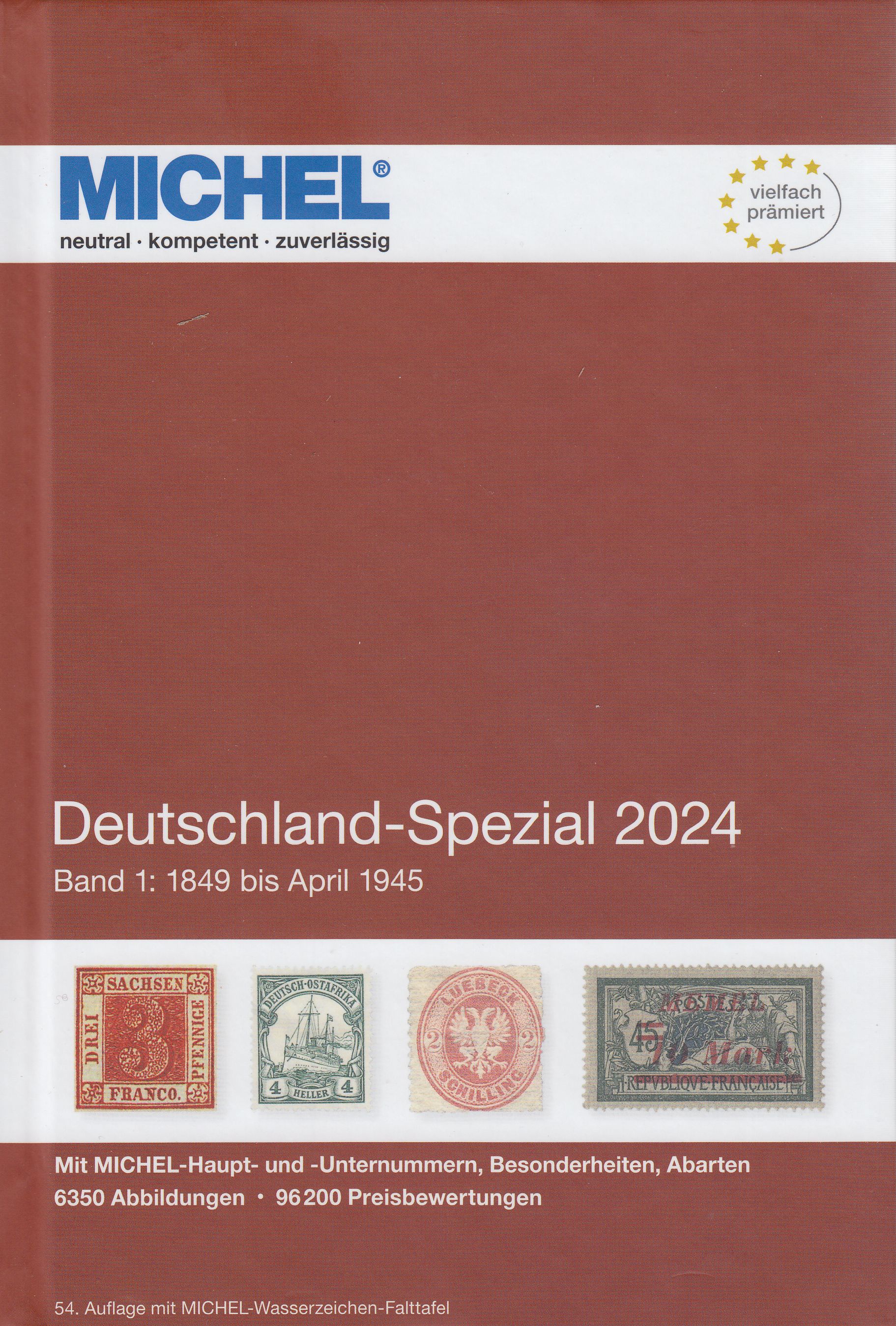 MICHEL Deutschland-Spezial MICHEL Deutschland Spezial 2021 Band 1+2 – Komplett Als Set, 1A Neuware Für Sammler Sammlerkatalog Band 1+2