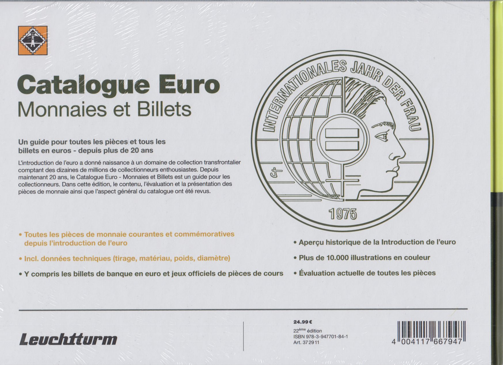 Leuchtturm EuroKatalog Münzen und Banknoten 2025 (FRANZÖSISCH